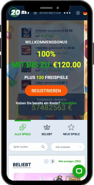 20bet Casino Mobile