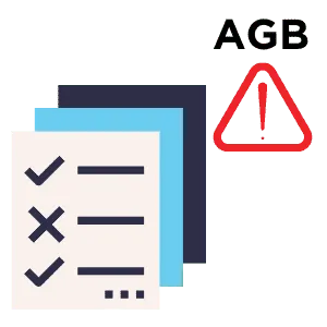 AGB Geschäftsbedingungen in der Casino