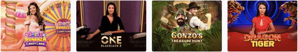 Friday Casino Live-Dealer-Spiele