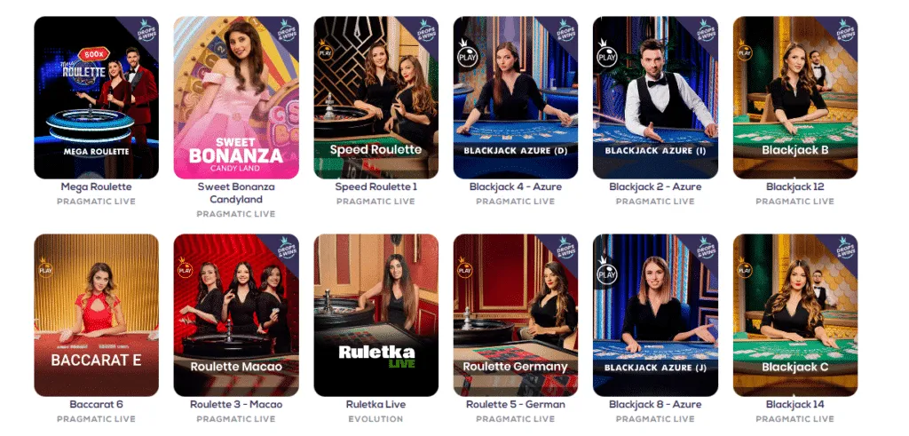 Wild Fortune Casino Live-Casino