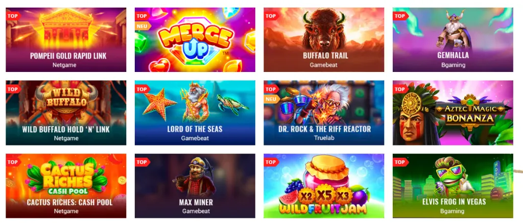 Boho Casino Spielautomaten 1024X437