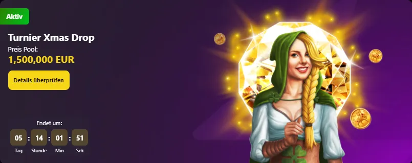 turnier xmas drop_zoome