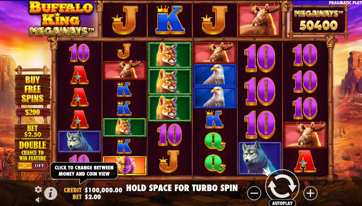 slot buffalo king megaways