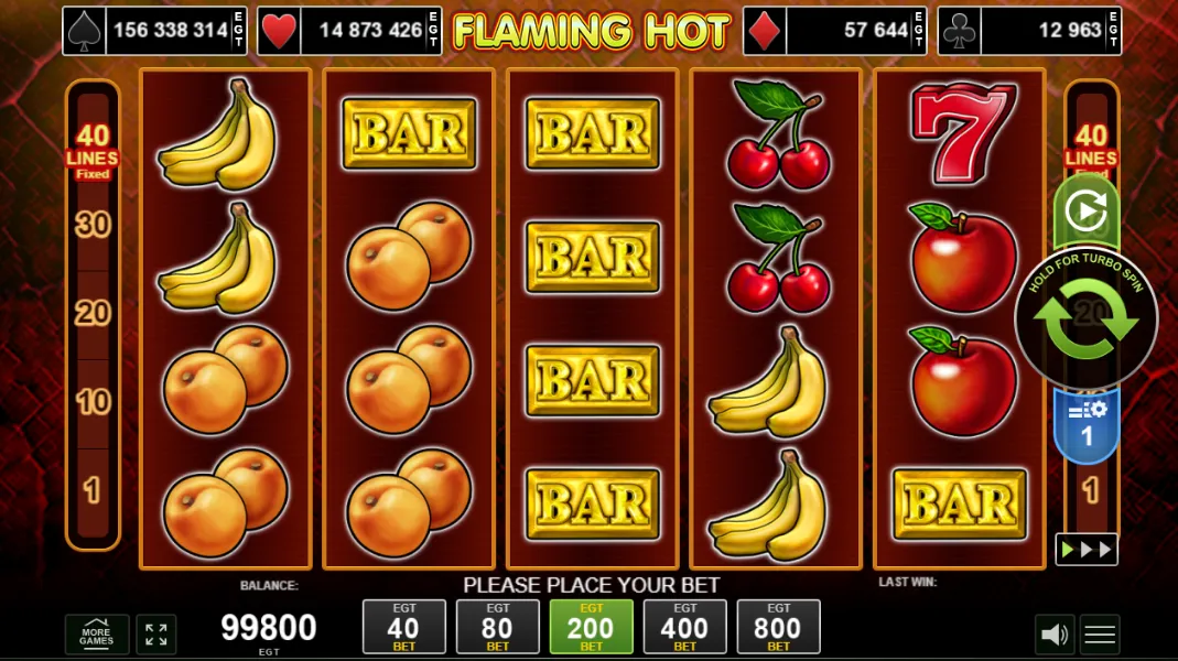 slot flaming hot