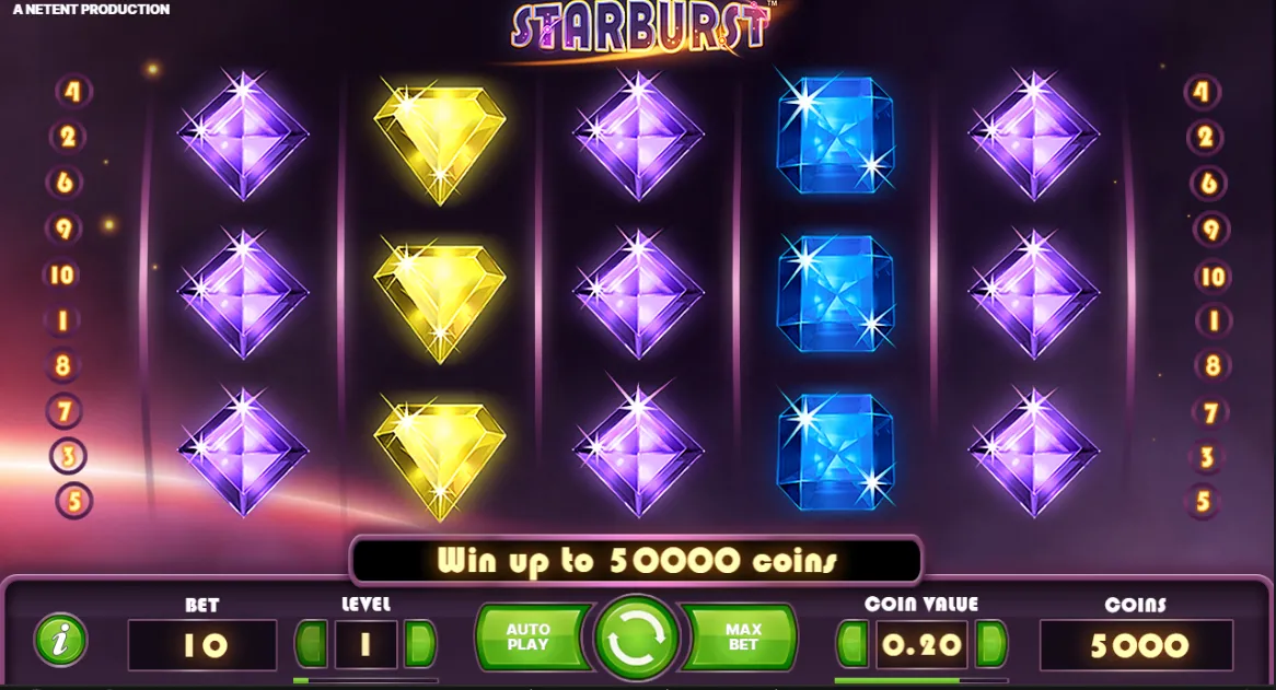 slot starburst