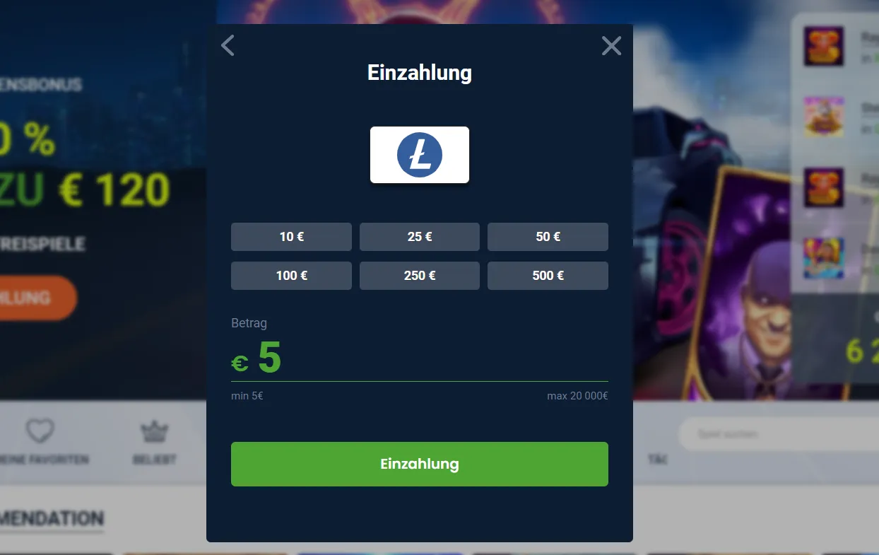 20Bet Casino Niedriger Einzahlung