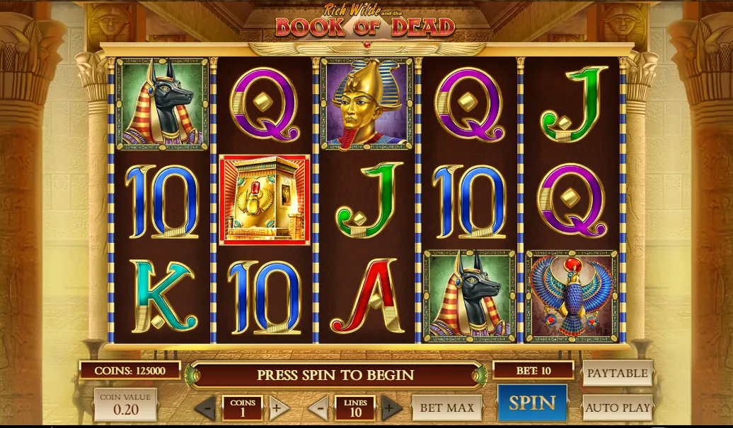 book of dead slot