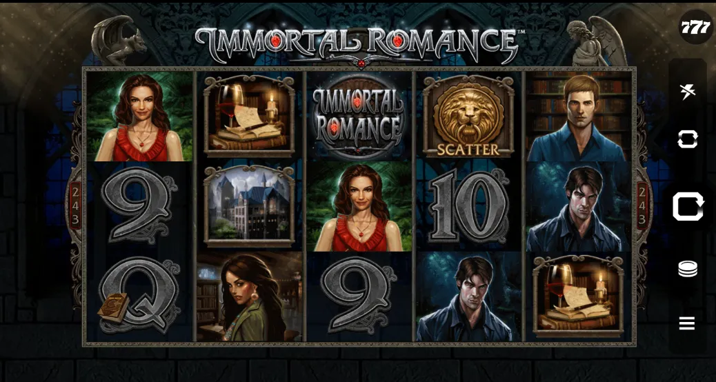 immortal romance slot