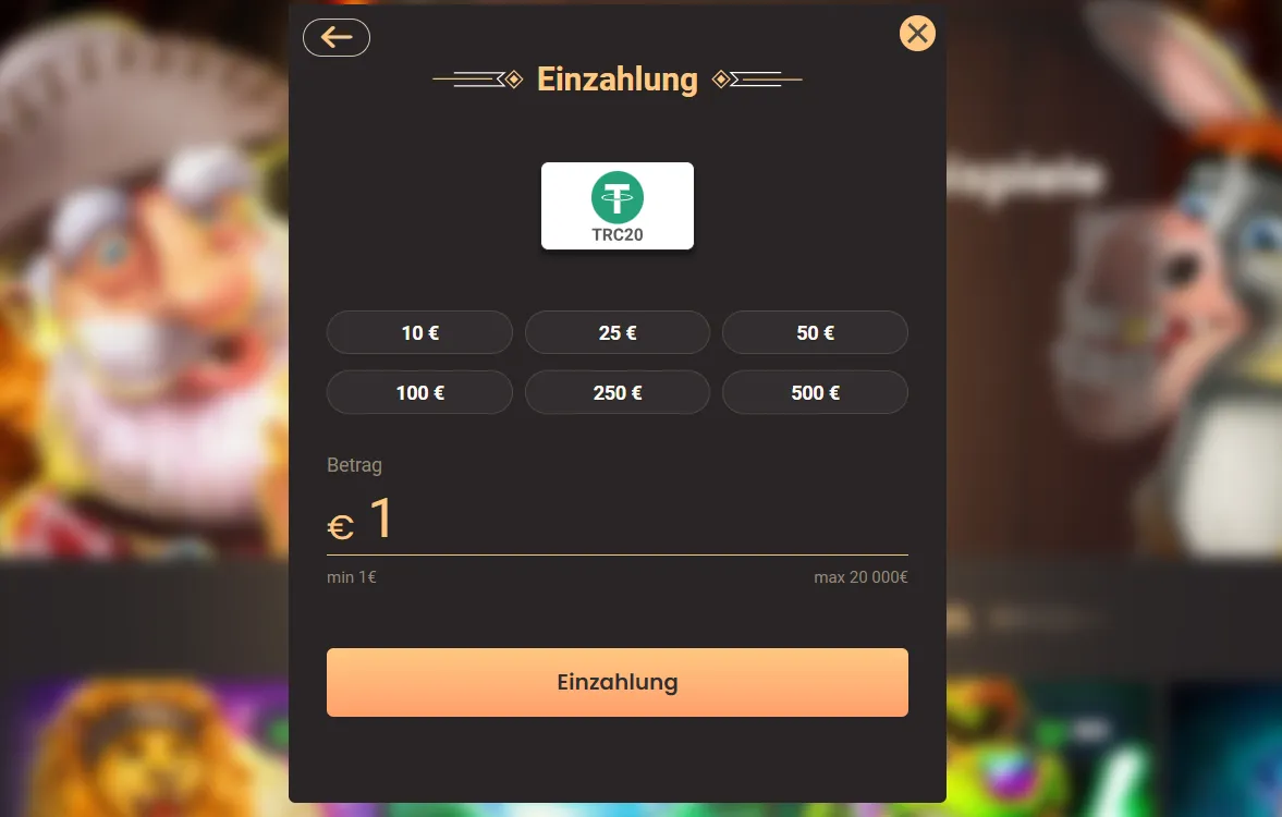 National Online Casino 1 Euro Einzahlung