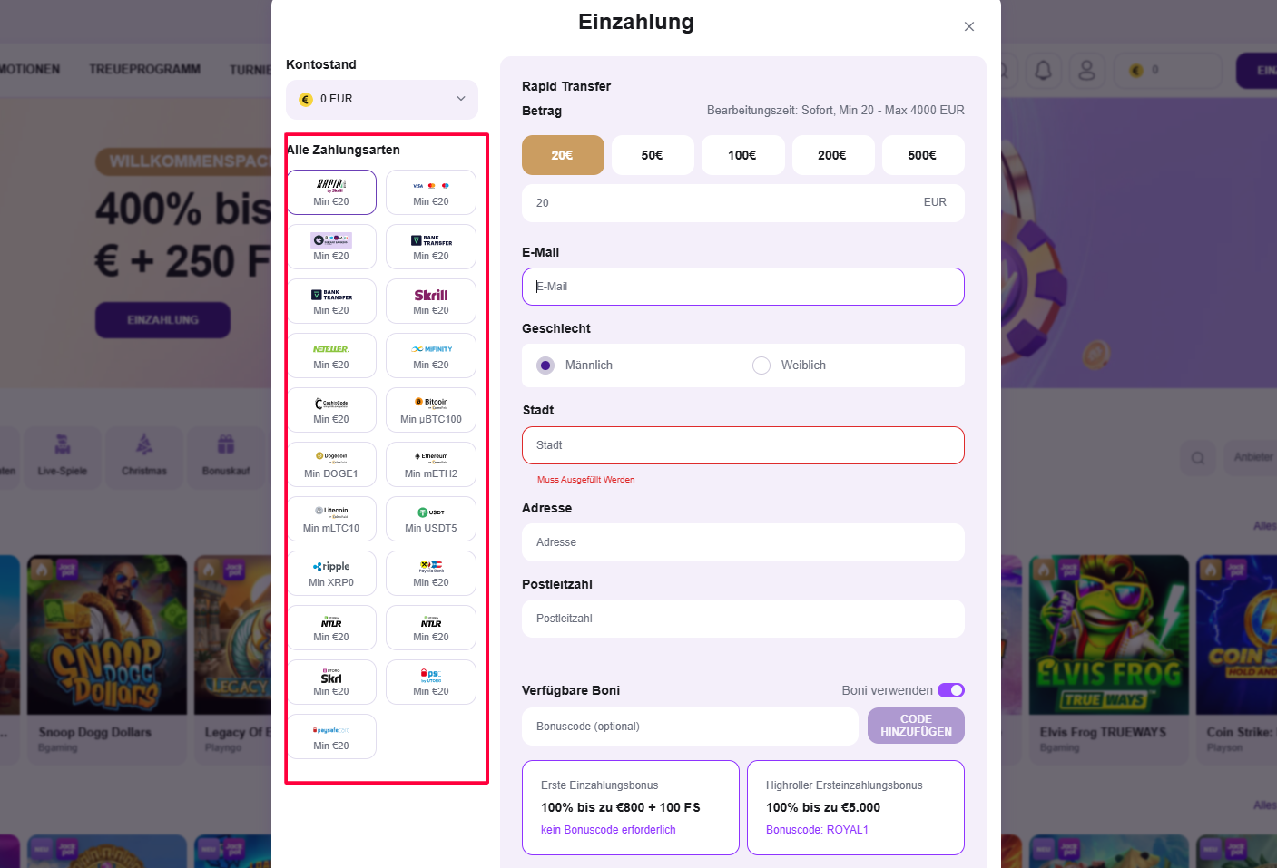 Crown Slots Casino Einzahlung Crown Slots Casino Einzahlung