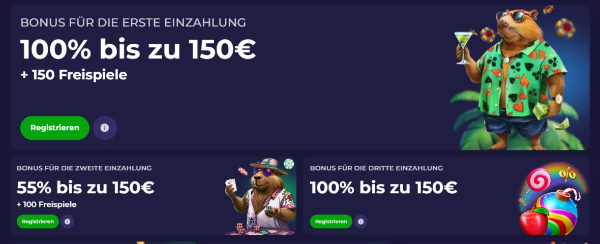 Lazybar Casino Willkommensbonus