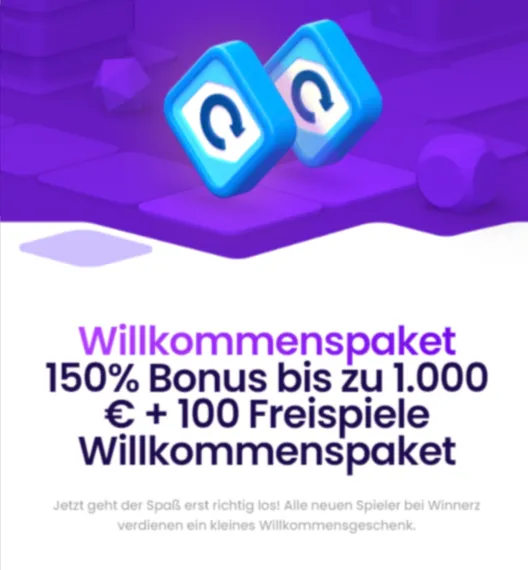 Winnerz Casino Willkommensbonus