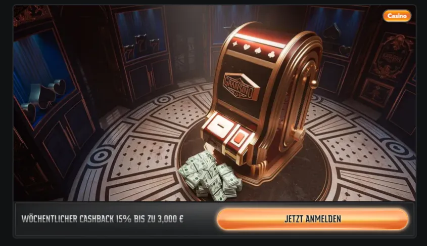 Gransino Casino Cashback Bonusangebote